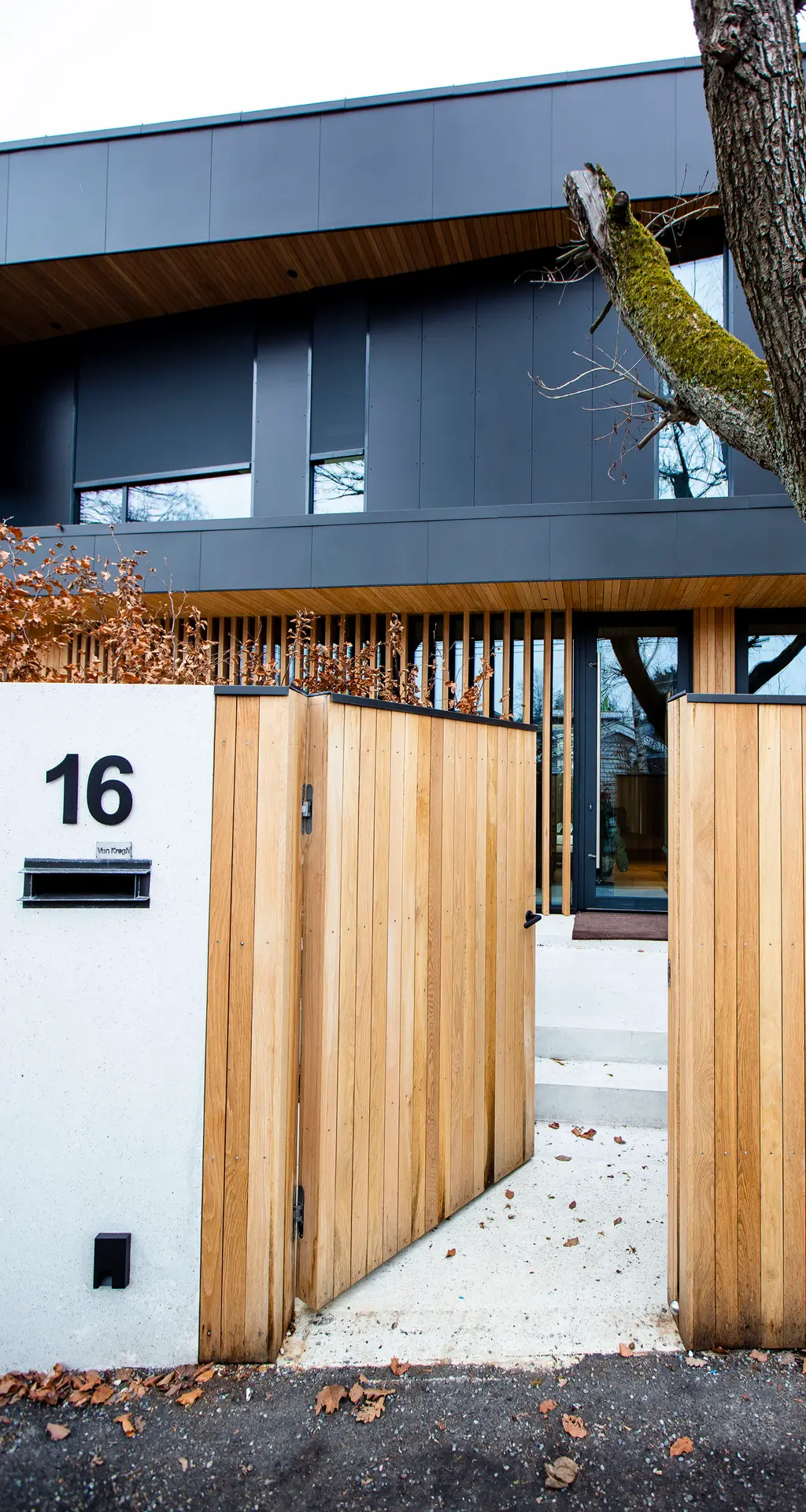 ABV 16, Bygdøy, Norge: Vitrocsa V56 pocketdörrar och Reynaers Slimline 38