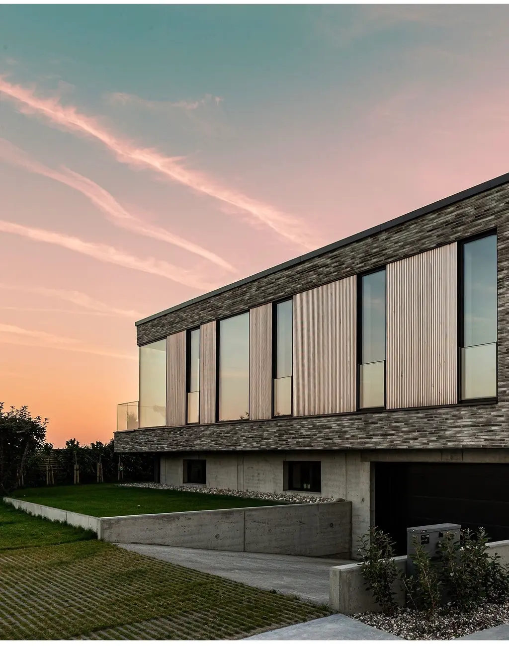 Villa Flemming, Risskov vid Århus, Danmark: Schüco ASS 77 Panorama Design, FWS 35 och AWS 75 BS (bild 2 av 5)