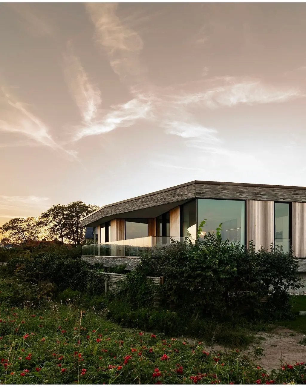 Villa Flemming, Risskov vid Århus, Danmark: Schüco ASS 77 Panorama Design, FWS 35 och AWS 75 BS (bild 3 av 5)