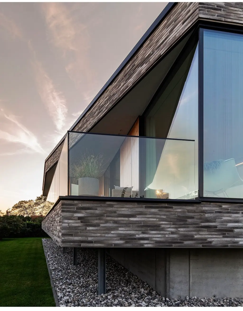 Villa Flemming, Risskov vid Århus, Danmark: Schüco ASS 77 Panorama Design, FWS 35 och AWS 75 BS (bild 5 av 5)